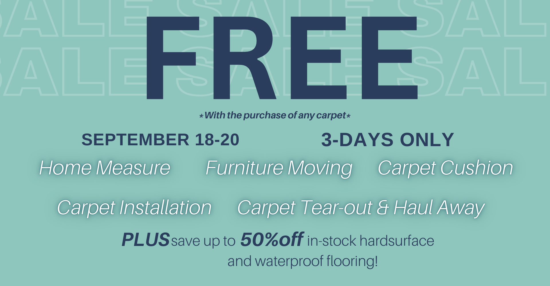 Free September 18-20