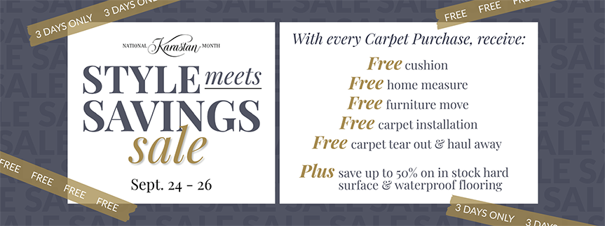 Style Meets Savings Sale