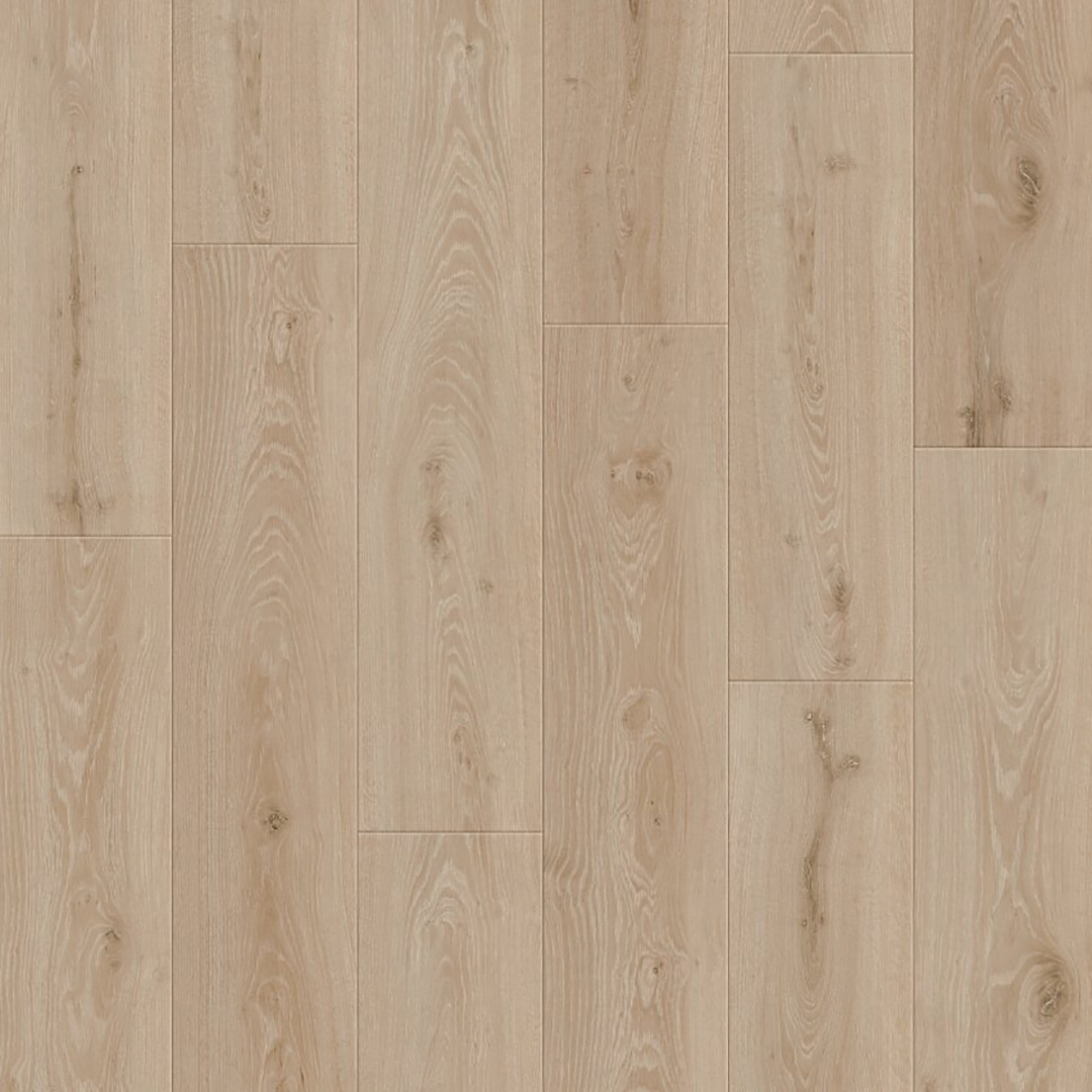 Soft Taupe Oak Waterproof Flooring Swatch
