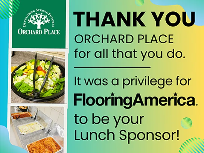 Thank you to Orchard Place 