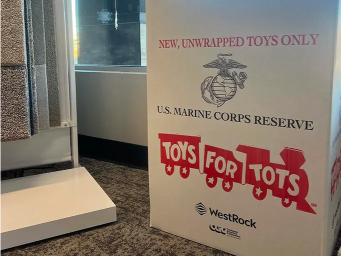 Toys for Tots donations 